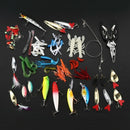 106 Pcs Fishing Lures Set Multi-Function Full Swimming Bait Fishing Accesso