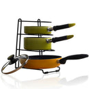 Multi-layer Shelf Pan Organizer Pot Rack Lid Holder Cookware Kitchen Kitchenware