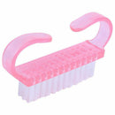 Professional Nail Art Dust Clean Brush After File Manicure,Pink