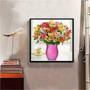 5D DIY Full Drill Diamond Painting Cross Stitch Embroidery Kit (Vase-k500)