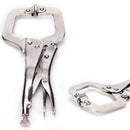 Alloy Steel C Clamp Vise Grip Locking Welding Quick Pliers Wood Tenon Locator OZ