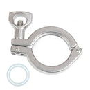 3.8 Cm Sanitary Ware Tri-Clamp Stainless Steel Single Needle Heavy Duty Tri