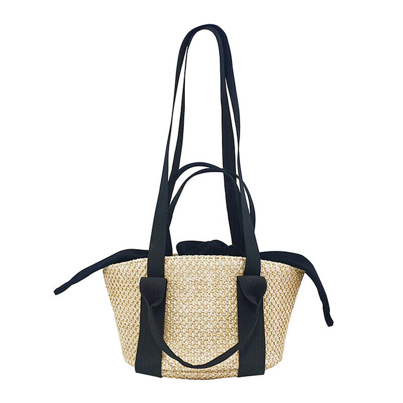 new women pastoral wind grass woven bag woven bag braided basket bag should W5D1
