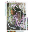 5D DIY Full Drill Diamond Painting Flowers Car Cross Stitch Mosaic (LM296)