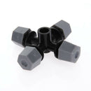 10pcs 4 Outlet Micro Spray Cooling Garden Irrigation Sprinkler w/ Connector