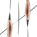 Black Liquid Eyeliner Pen Fast-dry Cosmetics Feather Shape Eye Liner Waterprosp