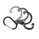 Gear Clip Carabiner Rotating Hook Clip Non-Locking Strong Clips for Camping