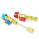 Air Conditioning Valve Core Remover Installer High Low Coupler Tool R9Z5 D8I8