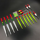 15Pcs/Set Float Vertical Buoy Sea Fishing Floats Assorted Float Fishing Gea U5W8