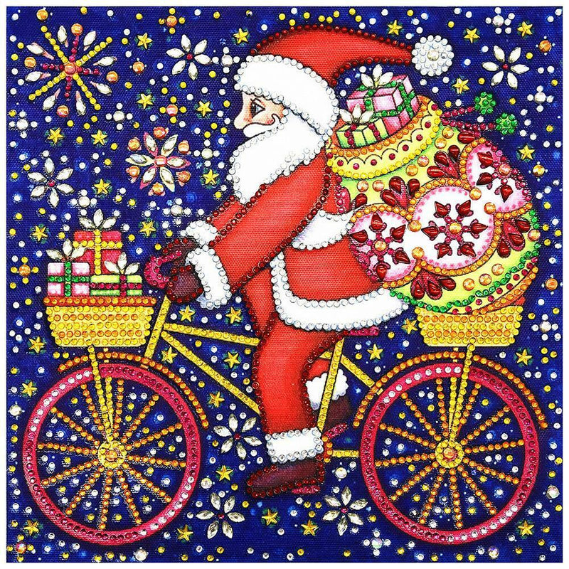 5D DIY Special Shaped Diamond Painting Santa Claus Cross Stitch Mosaic Kits