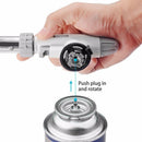 Gas-Burner Lighter Gas Burner Flame Outdoor Barbecue Flamethrower Heating W