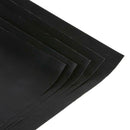 5pcs BBQ Grill Mats Heavy Duty Non-stick Reusable PTFE Baking Mats Black