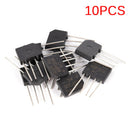 10PCS KBP206 Generic Diode Bridge Rectifier 2A 600V 4PIN Dipts ã€
