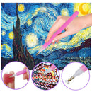Van Gogh The Starry Night 5D Diamond Painting Kit Paint by Number Kits No Frame