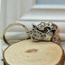 Fashion Alloy Motor Bike Keyfob Keyring Keychain Pendant Key Chain Ring Gifts