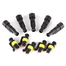 5Pcs Car Waterproof Electrical Connector Terminal 1Pin Way Wire Blade Fus S Gw