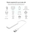 S18-USB2.0 Ultra-thin Multi-USB 4Port Splitter Hub Adapter Expander (White) A