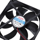 120mm x 25mm 12V 2Pin Sleeve Bearing Cooling Fan for Computer Case