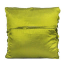 1 x Leaf-Pattern Satin Pillow Case Cover for Sofa Cushion Car/Bed Pillow 43