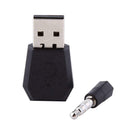 For PS4 Headphone Microphone Wireless Bluetooth 4.0 USB Adapter Dongle Receiver