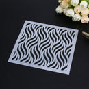 Fondant Cake Decorating Tools Cake Stencil Baking Tool Template Mold 0620