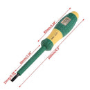 Electrical Tester Pen 220V 4mm Slotted Screwdriver Voltage Power Detector Probe