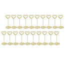 3.5 Inch Mini Place Card Holders, 20Pcs Table Number Stand Table Card Holde