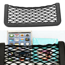 Car Seat Side Back Net Storage Bag Phone Holder Pocket Organizer(19.5*8cm)
