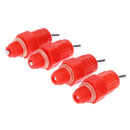 50 Pcs Water Cups Nipple Chicken Drinkers Waterer 360 Angle Poultry Supplie
