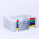A4 file storage box transparent box office supplies durable desk storage box