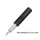 3.5 mm Bluetooth Adapter Audio Receiver Hands Free For Car AUX Wireless Selfie