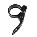 34.9mm MTB Bike Cycling Saddle Seat Post Clamp Quick Release QR Style Black A