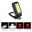 3W LED+COB USB IP44 Work Light Magnetic Folding Car Inspection Repair Lamp Torch