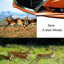 2 Pcs Save A Deer Deer Alert For Vehicles Black Deer Whistles Deer Warning