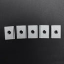 5Pcs M8 T-Track Slider Sliding Nut Aluminum Alloy T Slot Nut For Woodworkin