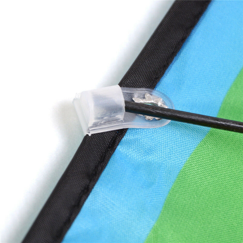 Long  Rainbow Kite Tail Nylon Colourful Delta Kite Accessory Kids Toys 3C