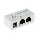 2 Packs Passive PoE Injector Power Over Ethernet RJ45, 2.1mm x 5.5mm DC