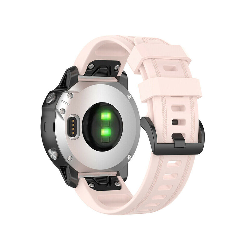 20mm Wrist Strap Silicone Quick Release Adjustable Sports Watch Band for Fenix