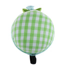Plaid grids needle sewing pin cushion wrist strap tool button storage holde_ Bj