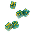 100x Six-sided D6 Dice 14mm For D\u0026D Casino Poker