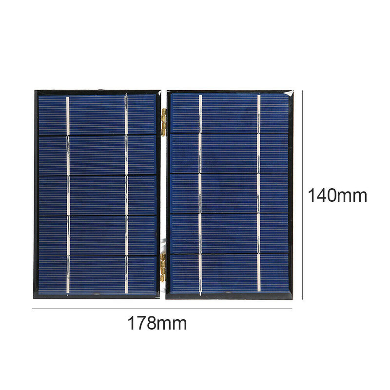 DIY Battery Charging Board 4.8W USB Solar Cells Panel Mobile Phone Power Bank