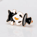Brooch for Unisex Alloy Halloween Ornaments Ghost Shape Personality Pins Bu L4K9