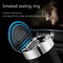 Car Auto Accessory Ashtray LED Light Ash Cup Cylinder Holder w Compass A