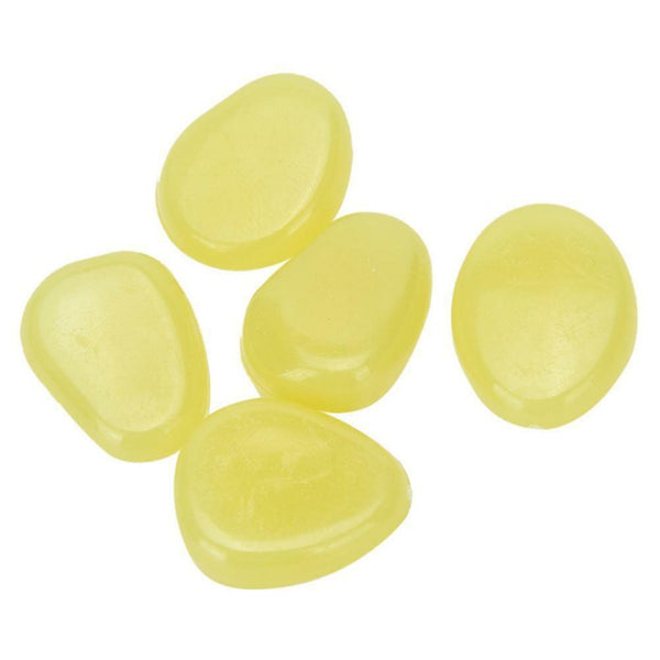 Luminous Artificial Pebble Stone Aquarium Fish Tank Garden Decor Accessories Hot