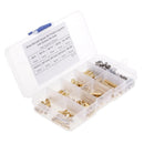 200Pcs M3 Brass Male Female Hex Standoffs Spacer Screw Nut Assortment Kit