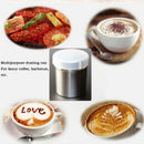 Stainless Steel Chocolate Cocoa Flour Shaker Icing Sugar Powder Coffee  WQZ