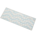 Zig-Zag Keyboard Cover Skin For Macbook Pro 13 15 17 inch Blue