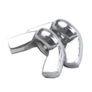 M6 Thread Dia Stainless Steel Wing nut Butterfly Wing Nuts 10 Pcs R9R4