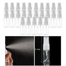 25pcs Portable Mini Fine Mist  Sprayer Bottles With Pump Cap 10ml