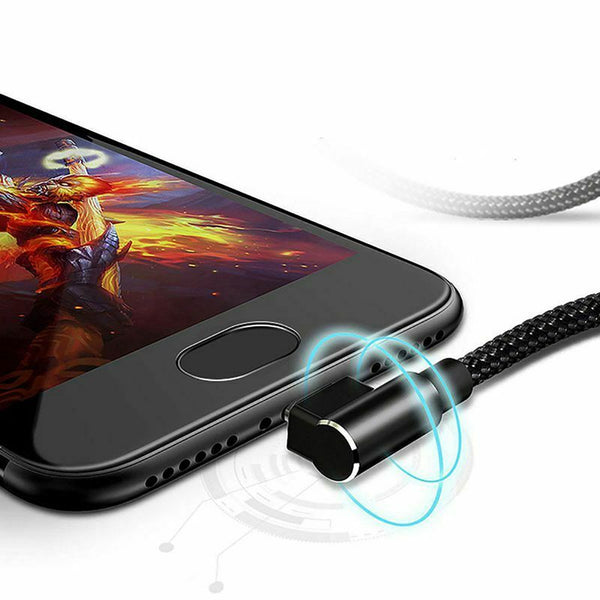 USB Type C to USB 3.0 Cable Fast Charge, Double 90-Degree Interface Double  R7F9